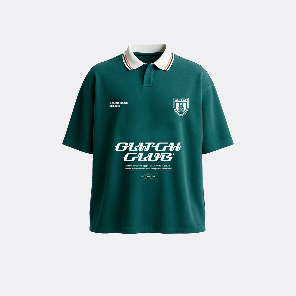 Glitch F.C ( Home) Polo Tshirt